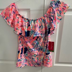 Lilly La fortuna off the shoulder top